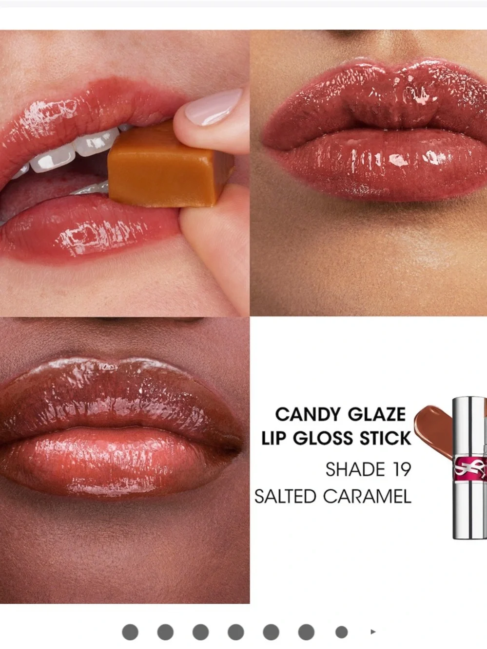 NEW YSL loveshine candy glaze